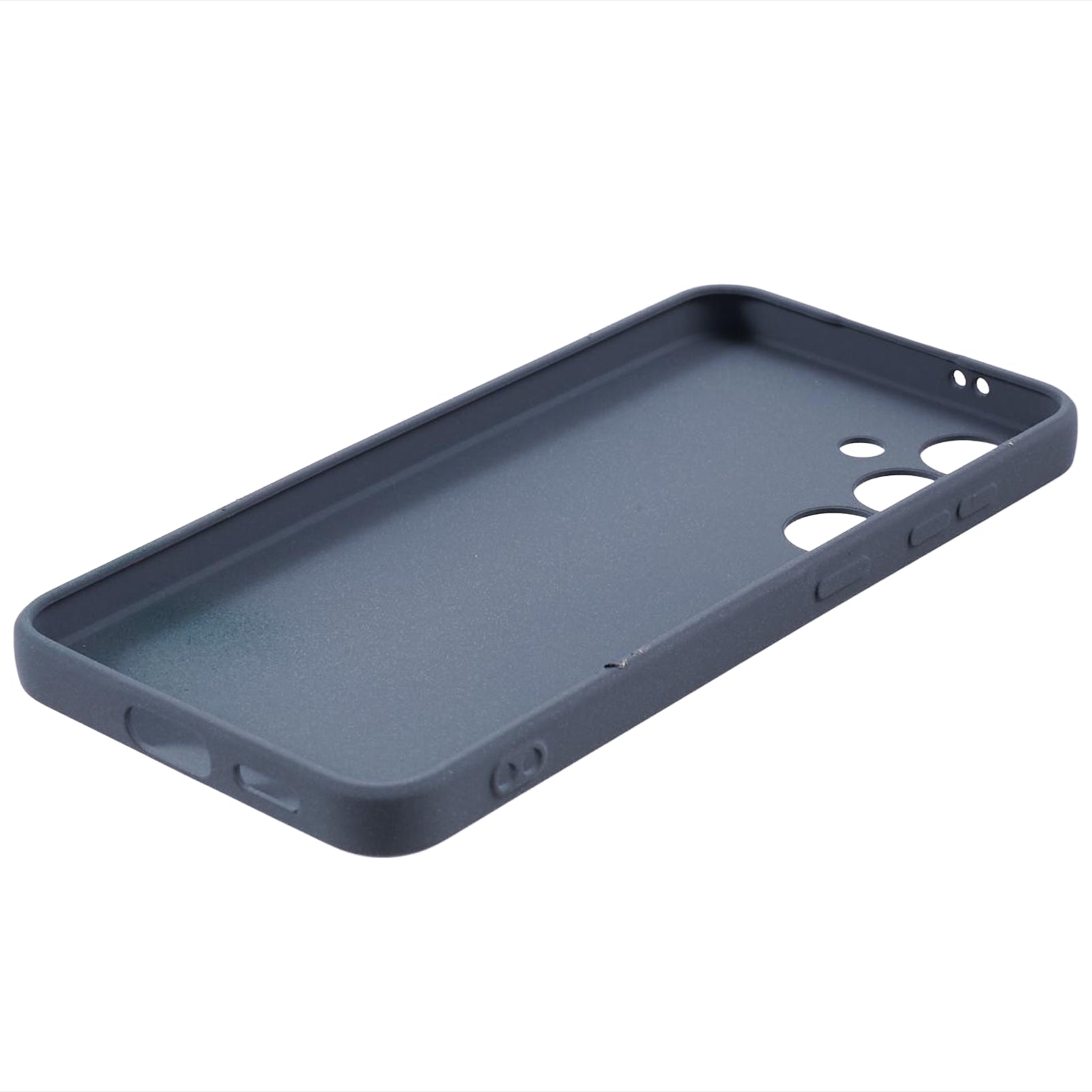 For Samsung Galaxy S24 Phone Case TPU Double-Sided Matte Cover - Grey