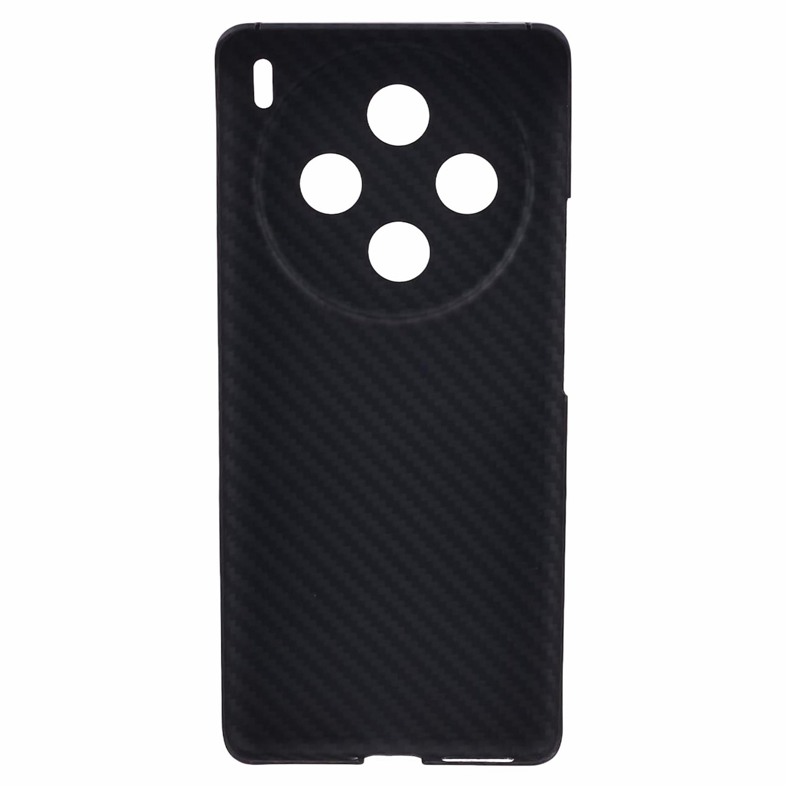 For vivo X100 5G Case 1500D Coarse Texture Aramid Fiber Precise Lens Cutout Phone Cover - Black
