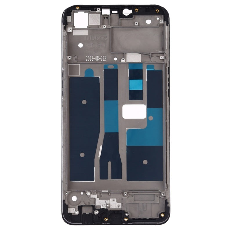 Front Housing Frame Spare Part (A Side) for OPPO A5 / A3s - Black