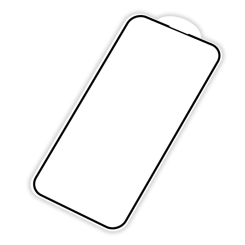 Uniqkart For iPhone 15 Plus 0.26mm Screen Protector High Aluminum-silicon Glass Secondary Hardening Full Glue Film