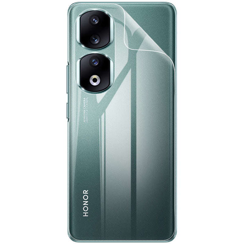 IMAK 2Pcs  /  Set Hydrogel Film III for Honor 90 Pro Full Cover Phone Back Protector Clear TPU Transparent Film