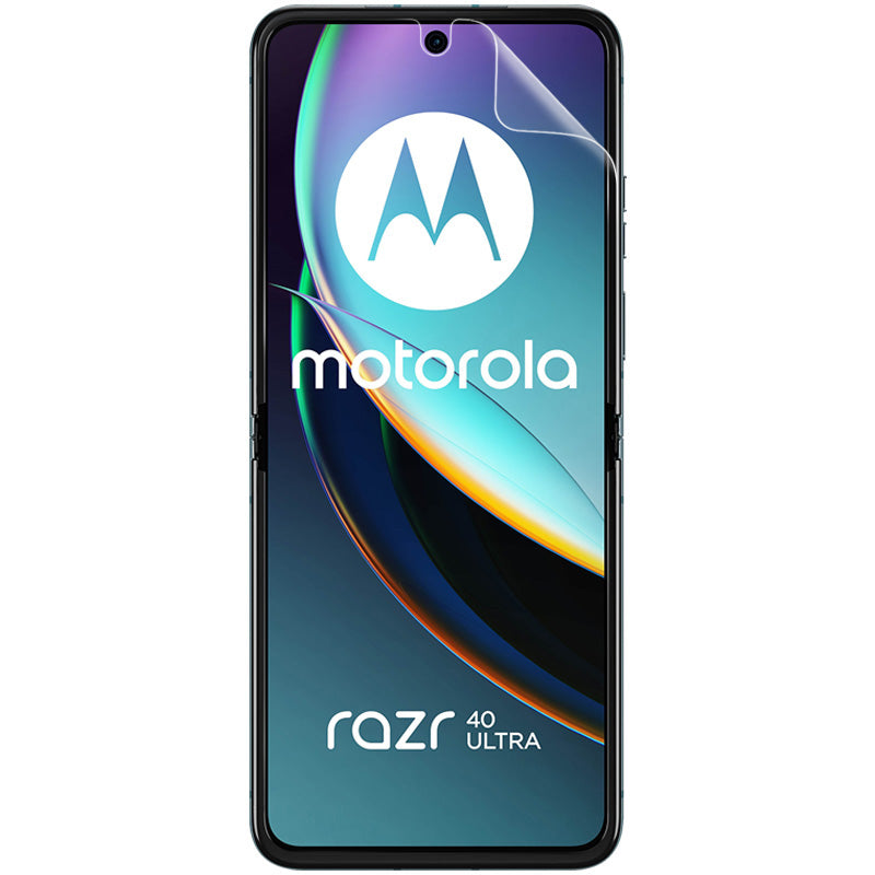 IMAK for Motorola Razr 40 Ultra 5G Hydrogel Protective Film III Full Coverage Soft TPU Clear Screen Film + Back Protector Anti-scratch Film