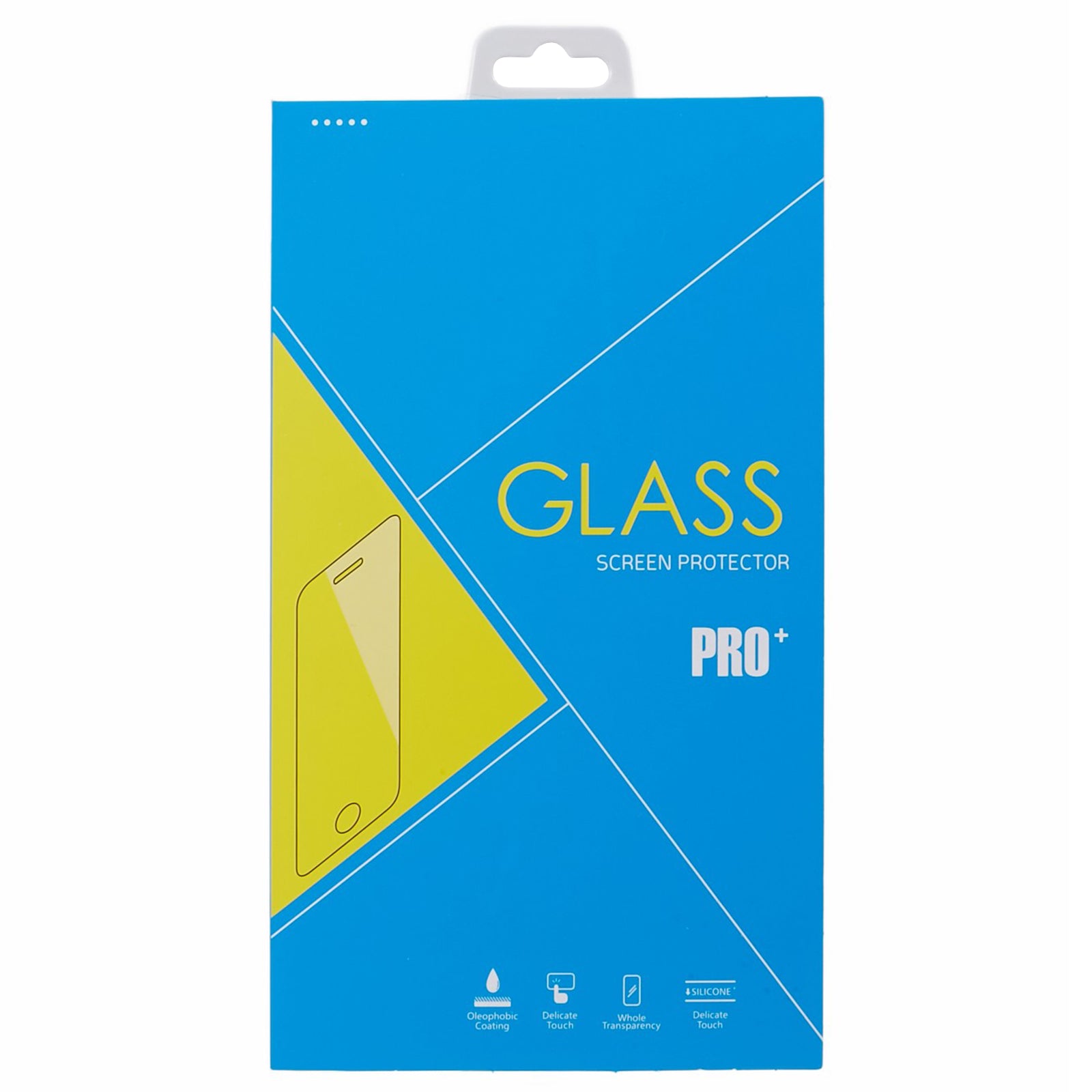 Silk Printing Full Screen Protector for iPhone 15 , Anti-static Full Glue High Aluminium-silicon Glass Film