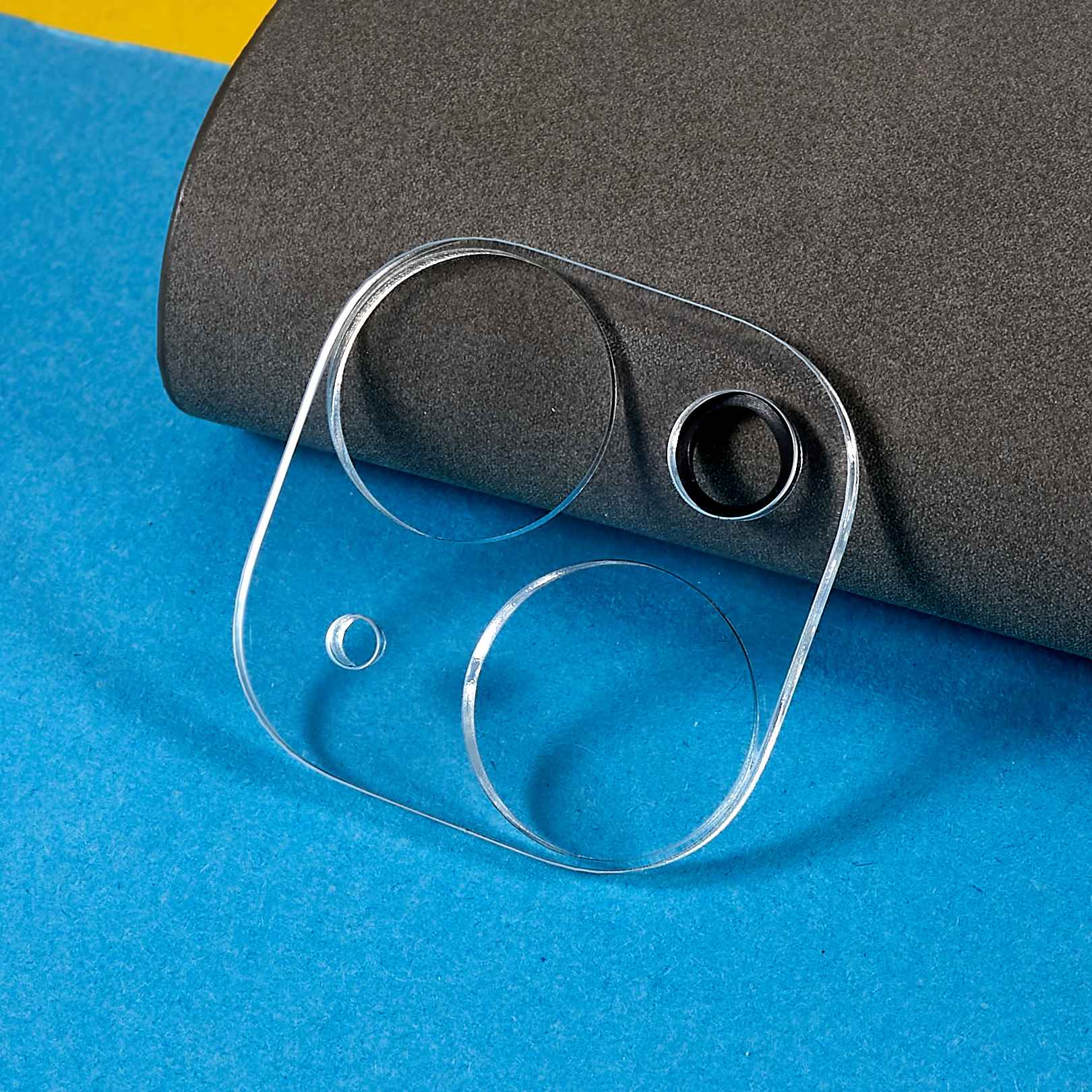 Camera Lens Protector for iPhone 15 / 15 Plus , 9H Tempered Glass Scratch Resistant Clear Phone Back Lens Film