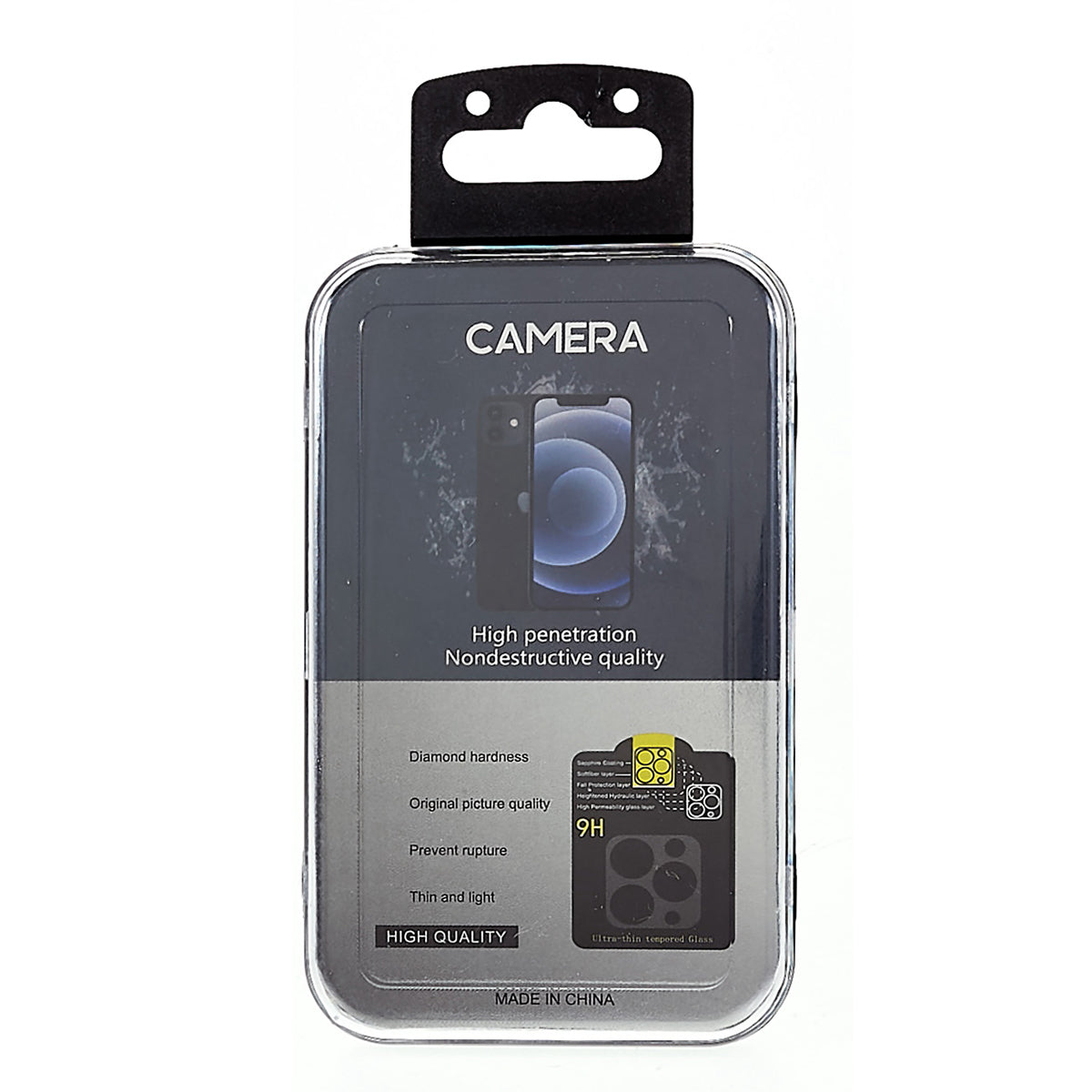 Camera Lens Protector for iPhone 15 / 15 Plus , 9H Tempered Glass Scratch Resistant Clear Phone Back Lens Film