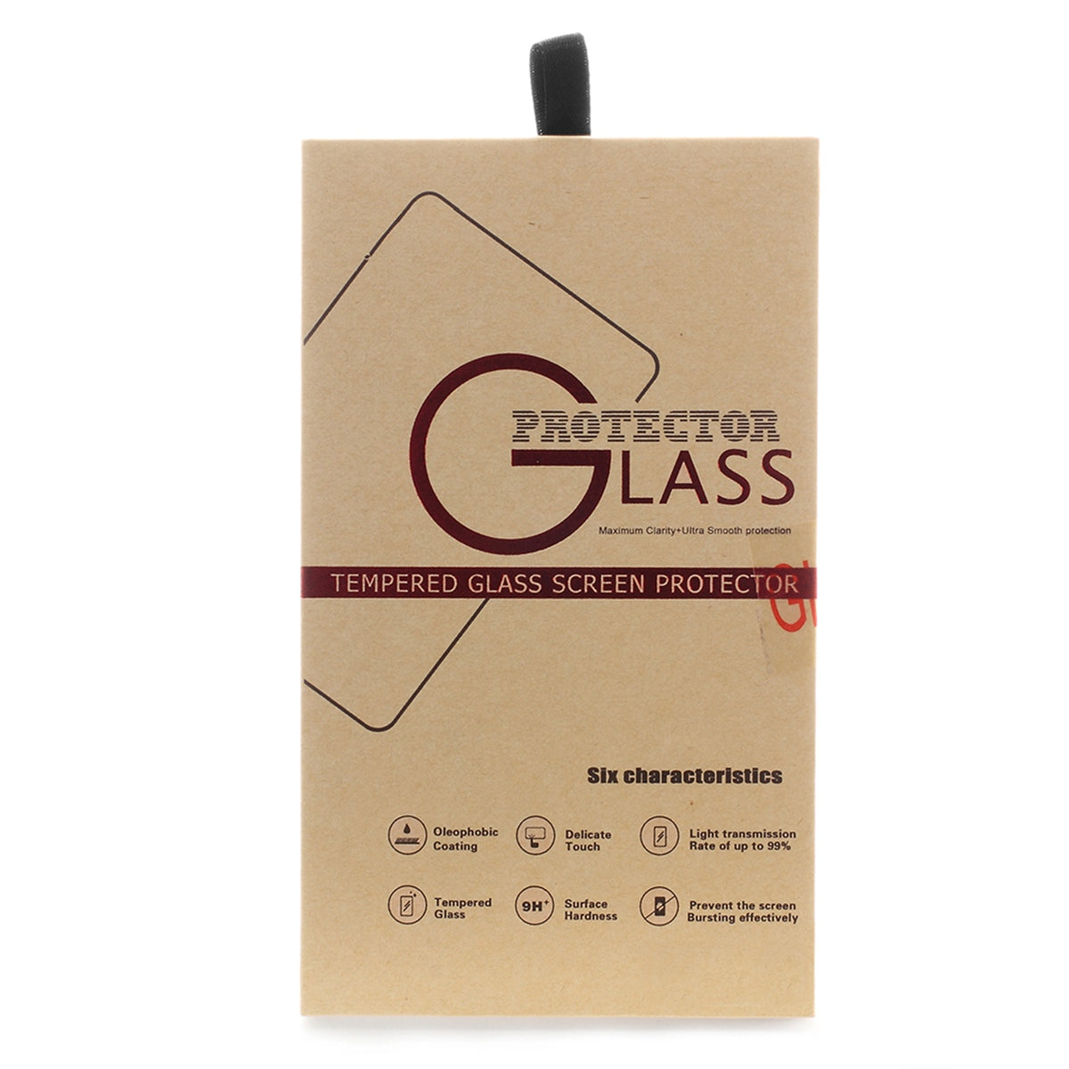 Phone Full Screen Protector for iPhone 15 Pro Max , Silk Printing Full Glue Secondary Hardening Tempered Glass Film