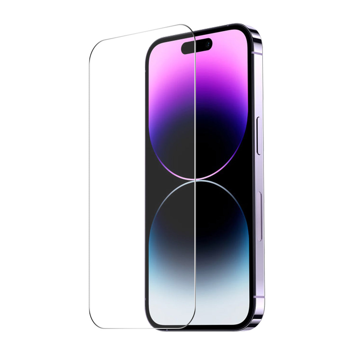 Uniqkart For iPhone 15 Pro Max 0.26mm High Aluminium-silicon Glass Screen Protector 9H 2.5D Film