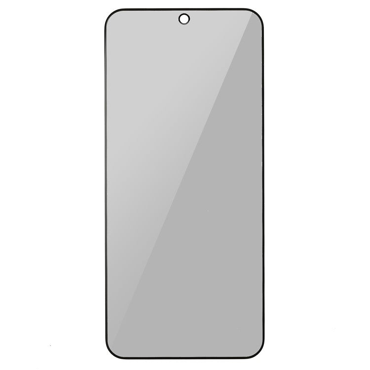 Uniqkart for iPhone 15 Plus 360 Degrees Anti-spy Film Full Glue Anti-scratch Tempered Glass Full Screen Protector