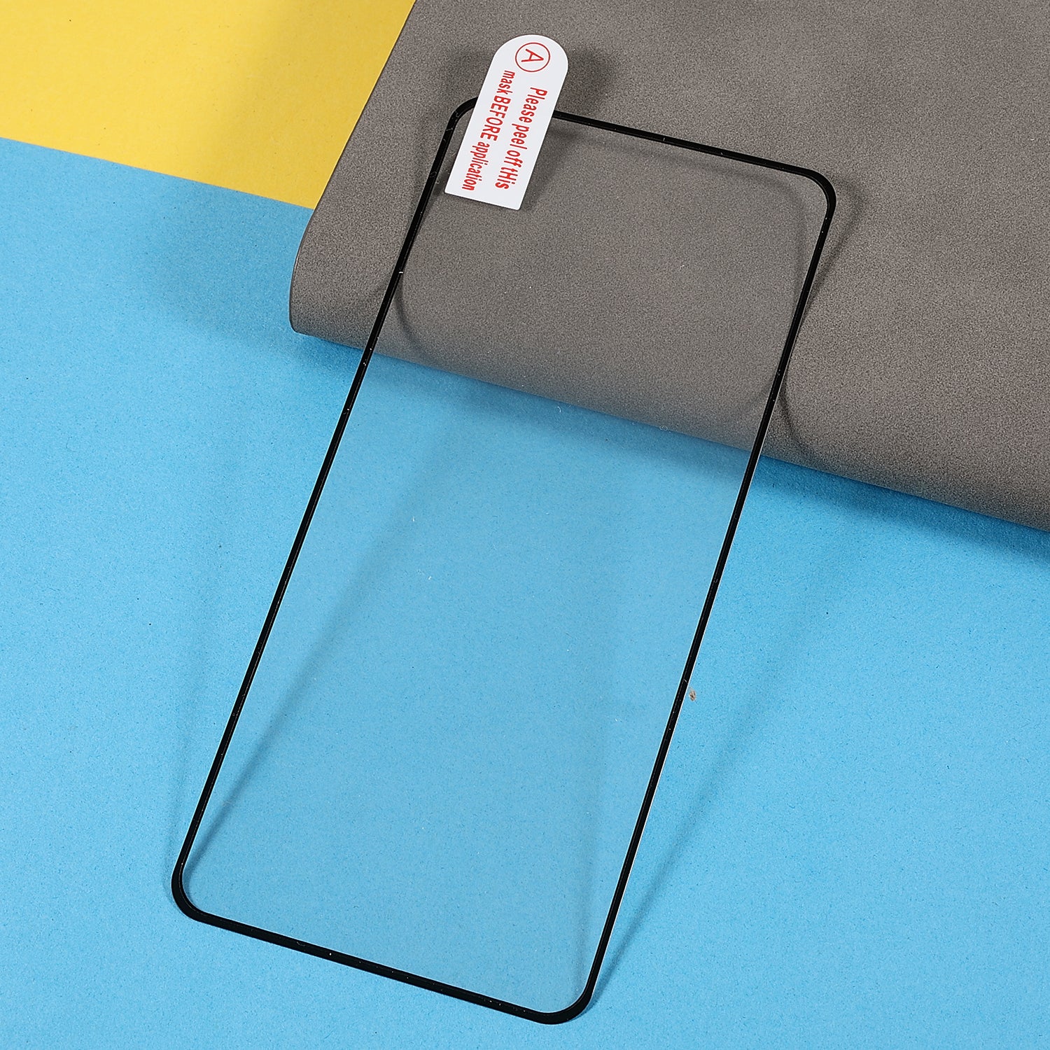 For Samsung Galaxy S24 Tempered Glass Film 0.16mm Ultra Thin Silk Printing Screen Protector (Fingerprint Unlock)