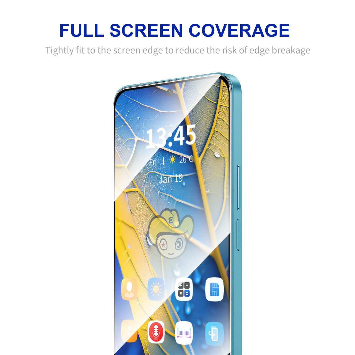 ENKAY HAT PRINCE For Xiaomi Redmi Note 13 5G / Note 13 4G Phone Screen Film Ultra Clear Full Glue Screen Protector