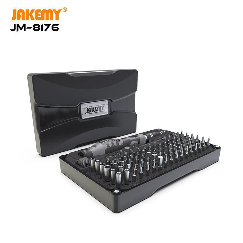 Jakemy JM-8176 106-in-1 Precision Screwdriver Set Phone Watch Repair Tool Kit