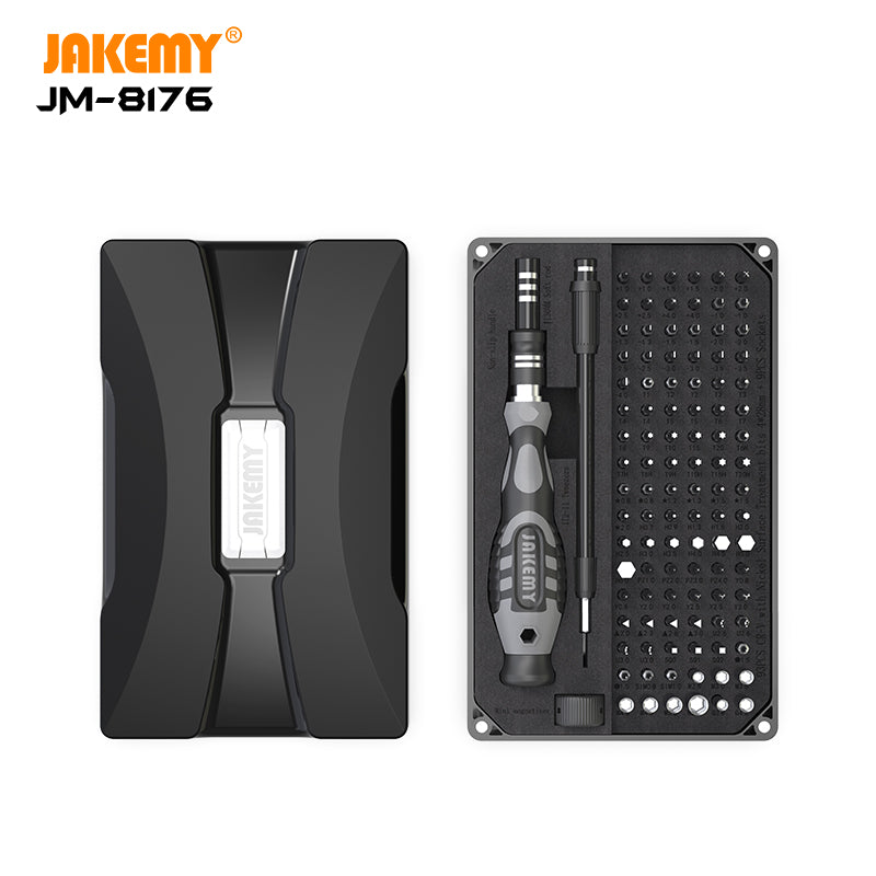 Jakemy JM-8176 106-in-1 Precision Screwdriver Set Phone Watch Repair Tool Kit