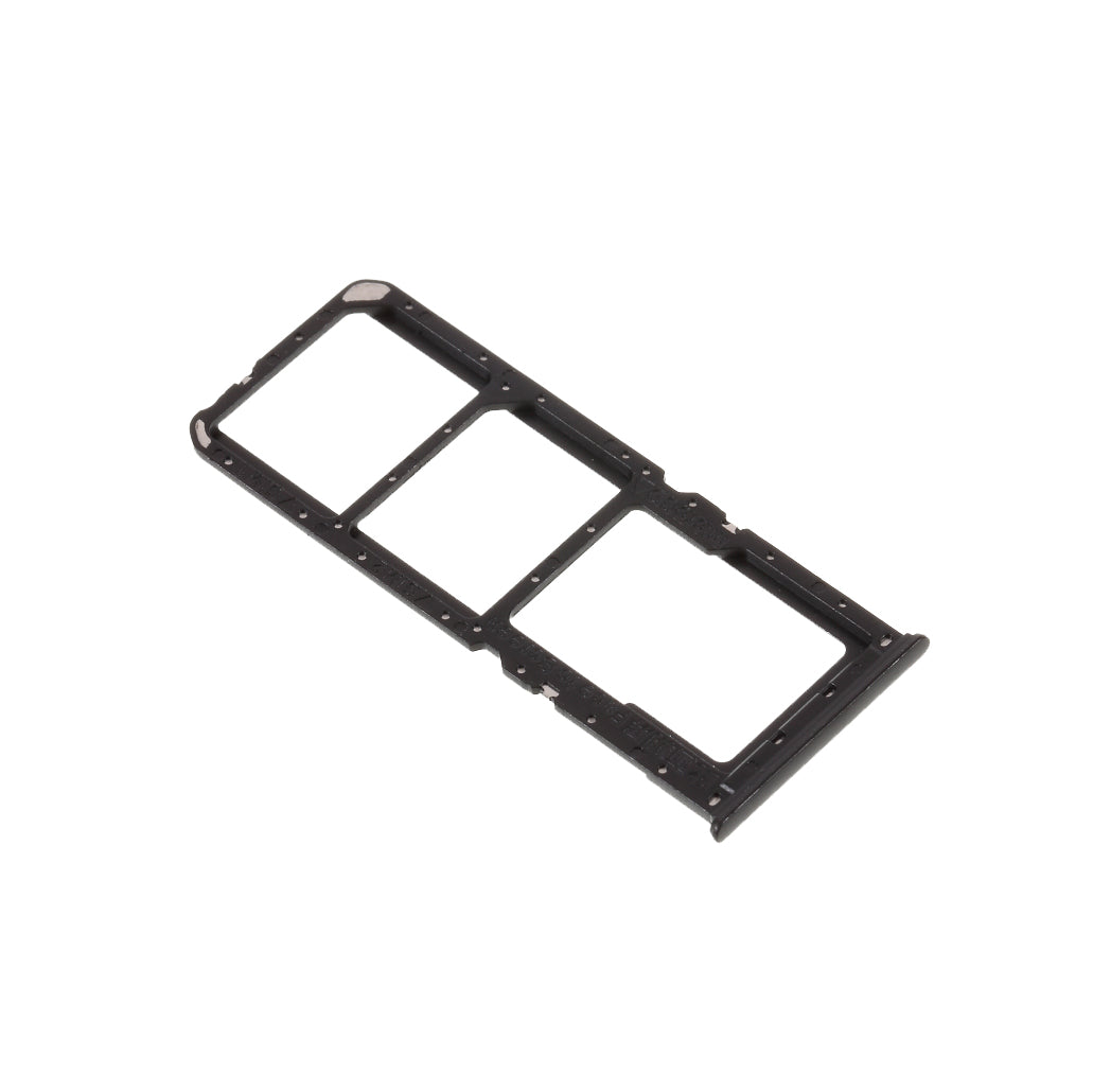 OEM Dual SIM Card + Micro SD Card Tray Holders Part for Oppo A5 (2020) / A9 (2020) (A11X) / A11 - Black