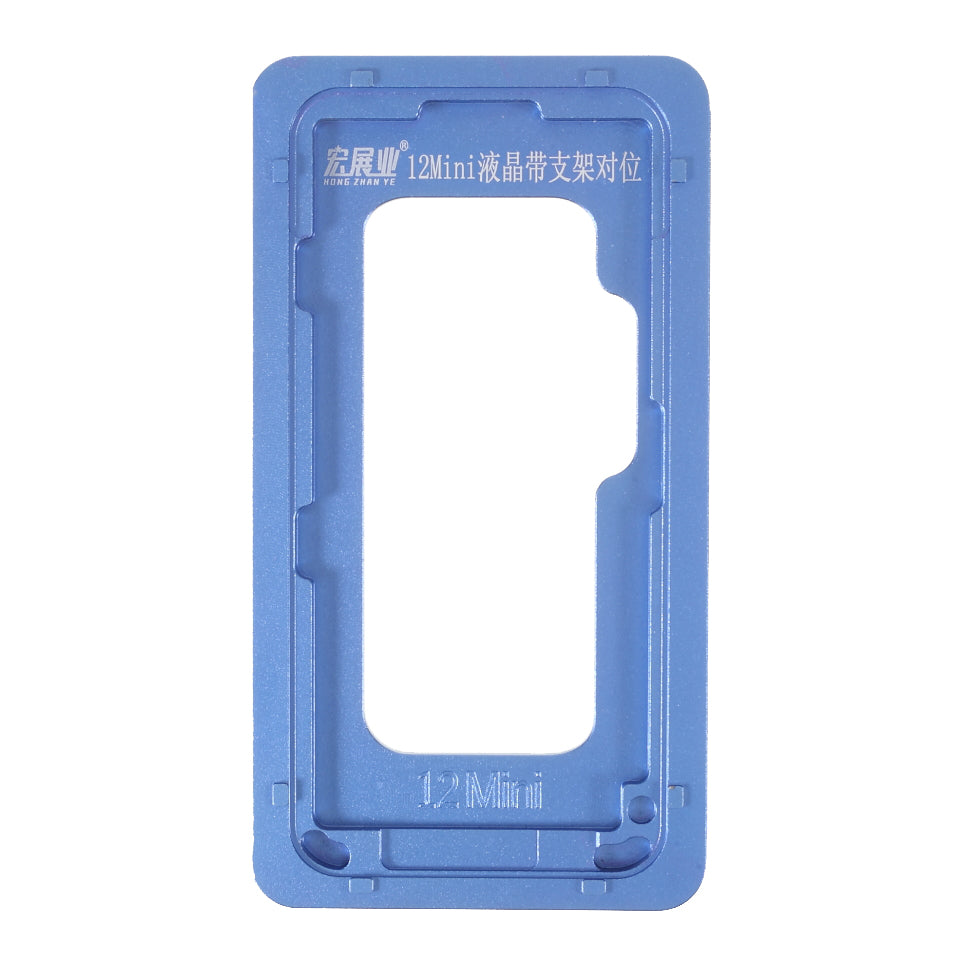 Metal LCD Touch Screen Laminating Mould + Protective Pad for iPhone 12 mini 5.4 inch