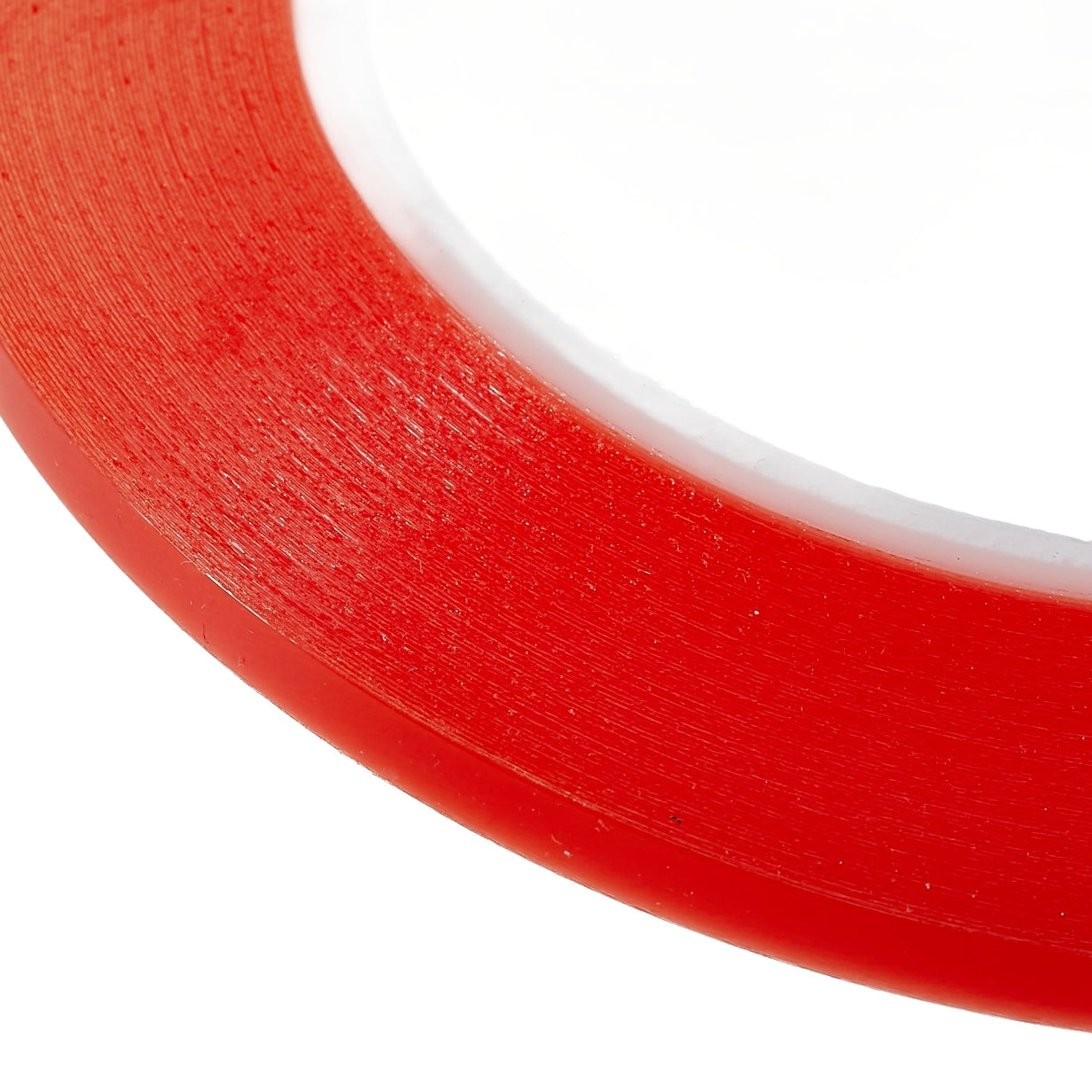 Uniqkart 0.5cmx25m Strong Adhesive Double-sided Tape Ultra-thin Seamless Repairing Double-sided Tape - Red