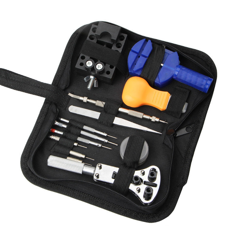 SR116 13Pcs / Set Watch Repair Tool Kit Watch Strap Remover Spring Bar Back Case Opener Tool