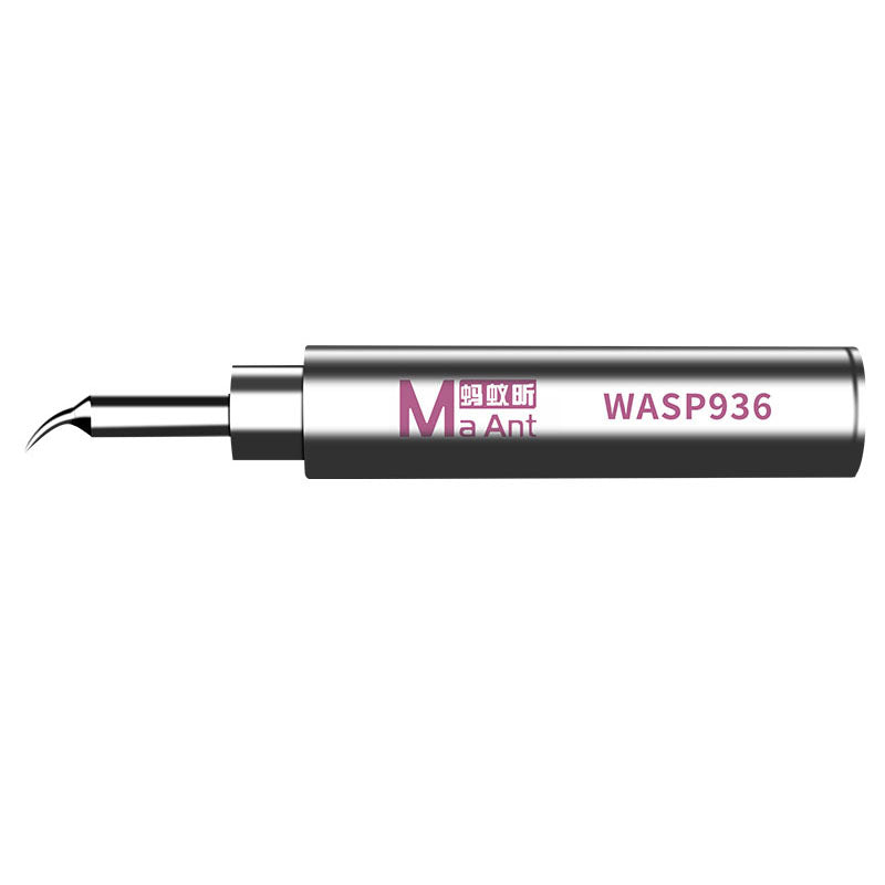 WASP936 Lead-Free Heating Solder Iron Tips for Soldering Station Wear Resistance Soldering Tip - Curved