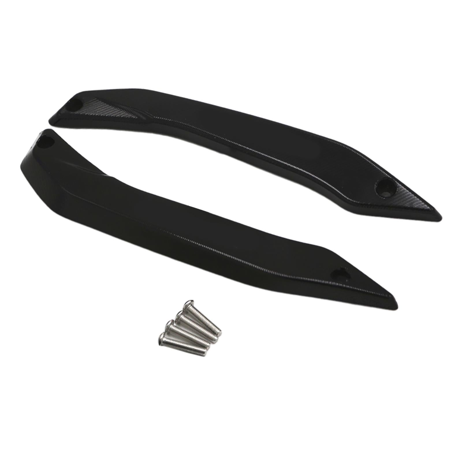 2Pcs Windshield Side Trim Glide Fit for Yamaha Xmax 2018-2021 Black