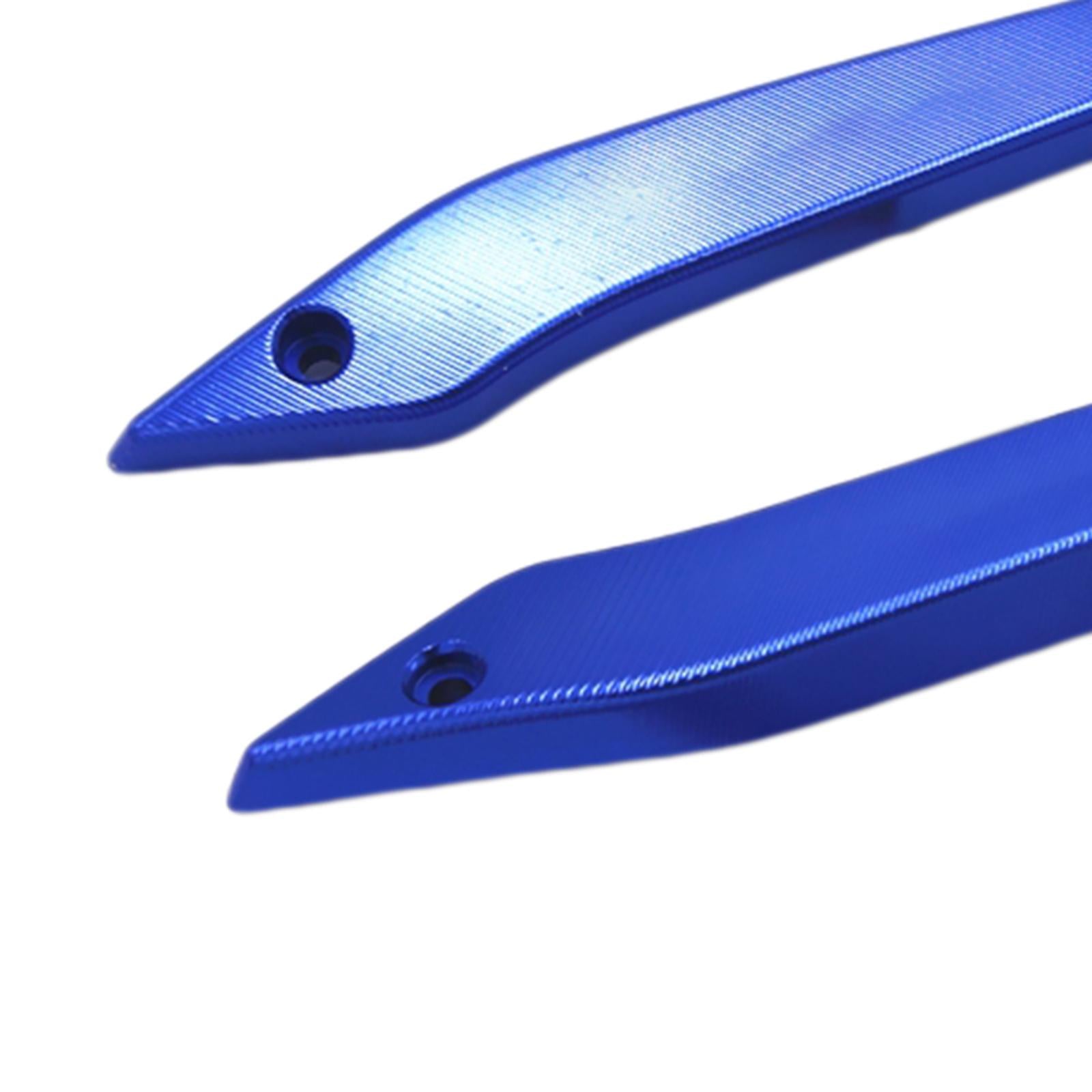 2Pcs Windshield Side Trim Glide Fit for Yamaha Xmax 2018-2021 Blue