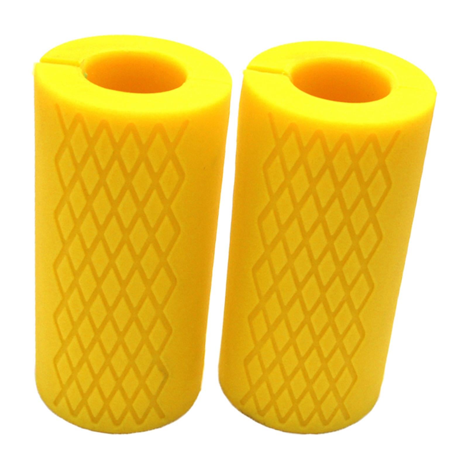 100mm Bumper Block Protection Decor 1 Pair Fits for BMW R1250GS R1200GS Yellow