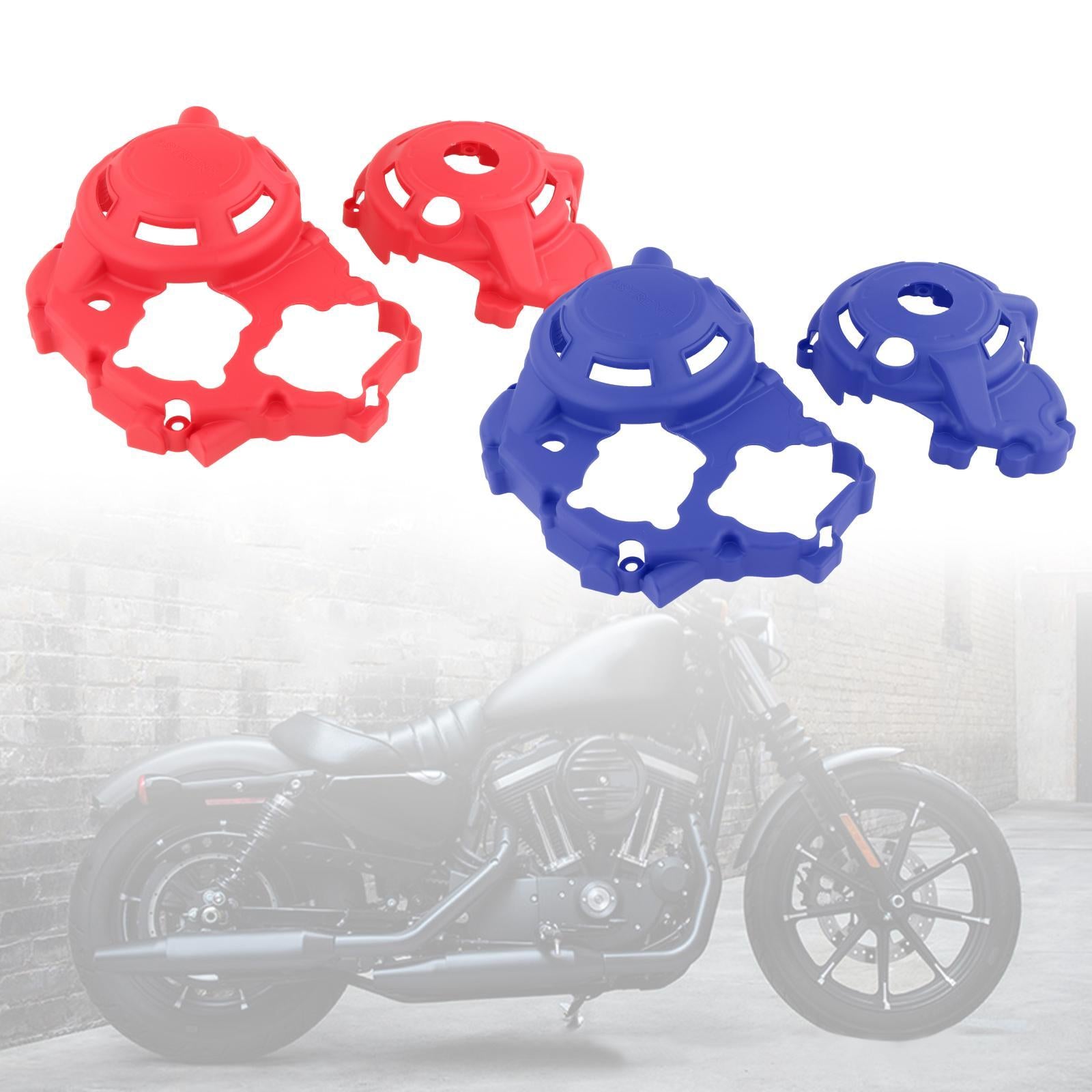 2 Pieces Engine Protection Cover for Honda Crf250L Premium Professional blue