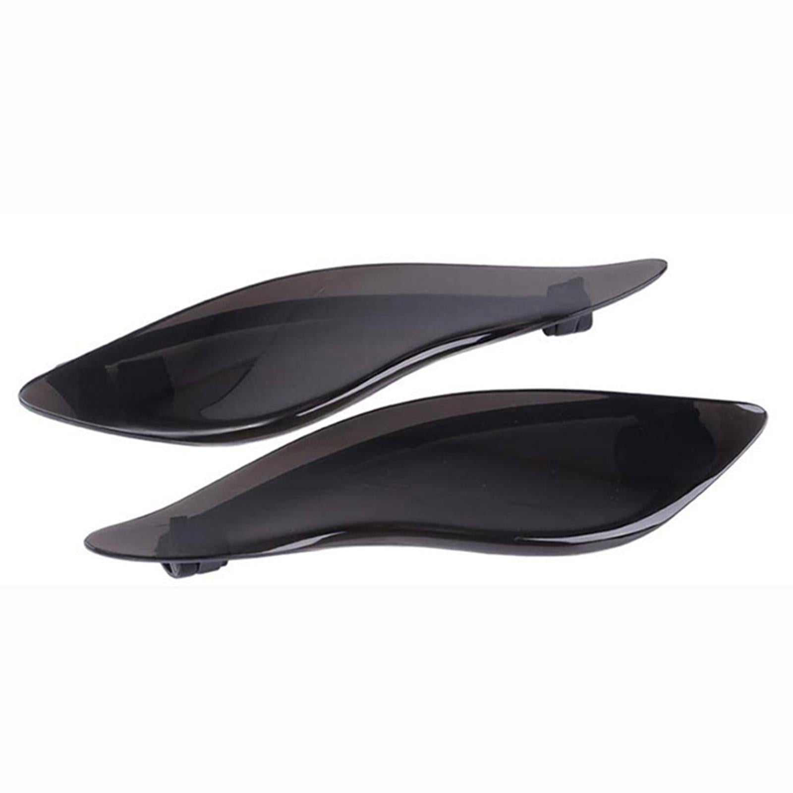 2Pcs Side Wings Air Deflectors Shield Fit for Harley Touring 14-19 Black