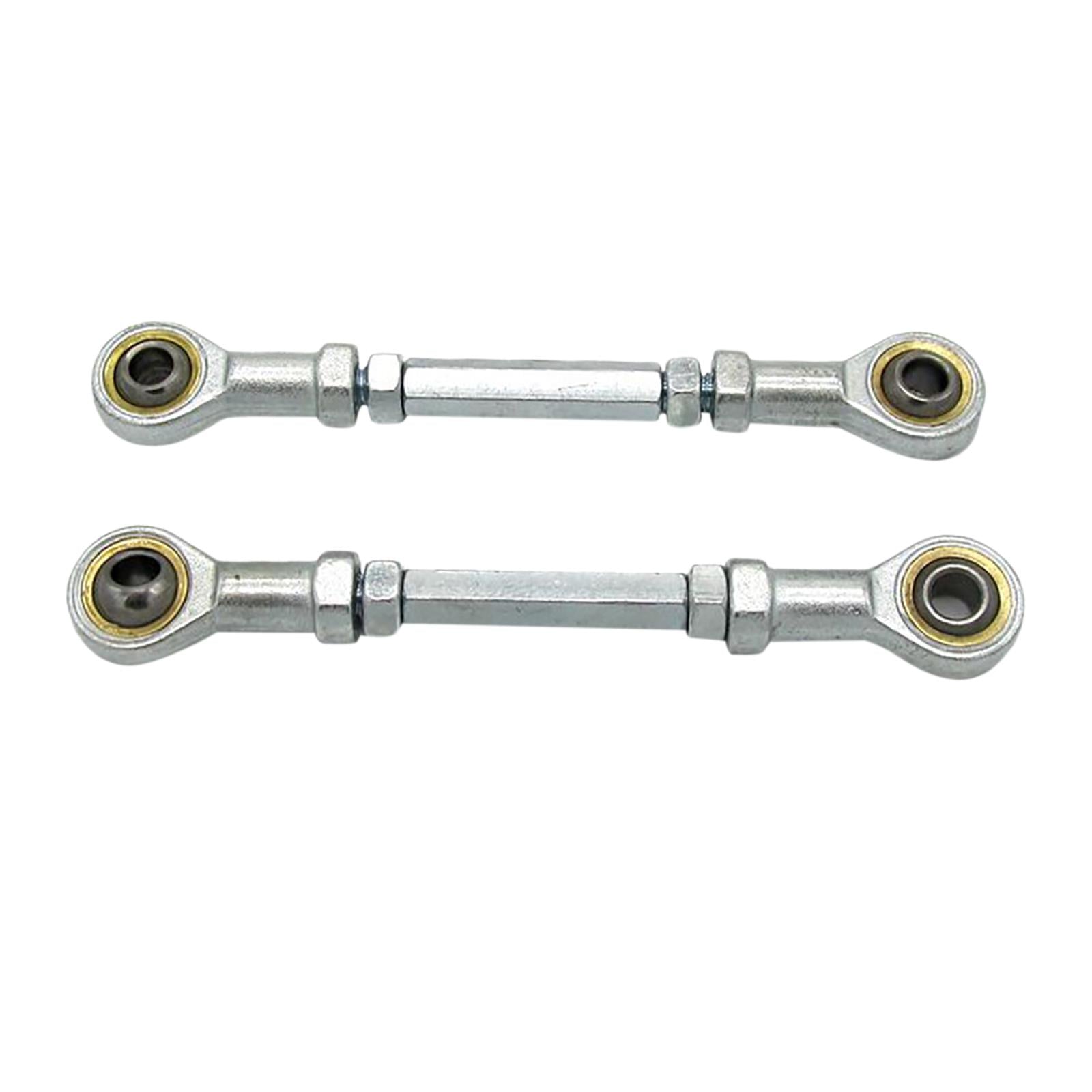 2 Pieces Steering Shaft Tie Rods Kit for Electric Mini ATV Go Kart