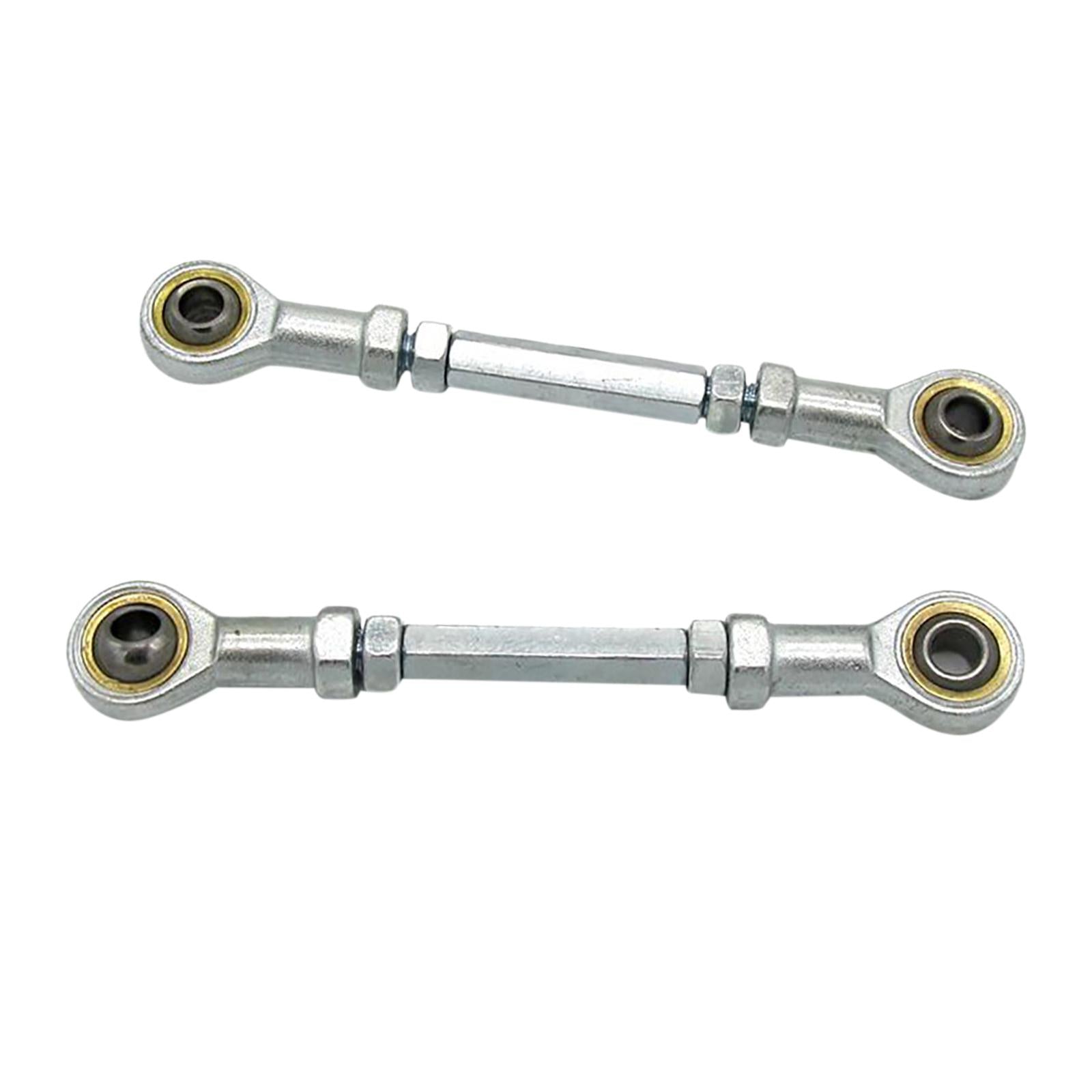 2 Pieces Steering Shaft Tie Rods Kit for Electric Mini ATV Go Kart