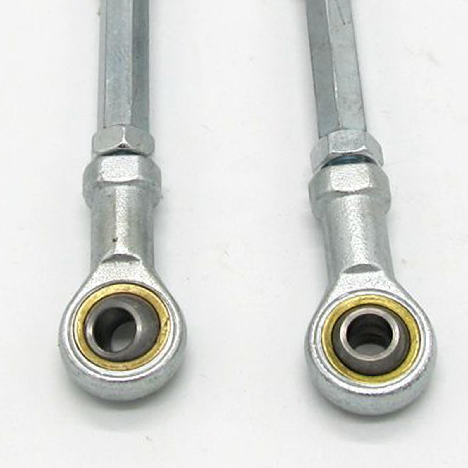 2 Pieces Steering Shaft Tie Rods Kit for Electric Mini ATV Go Kart