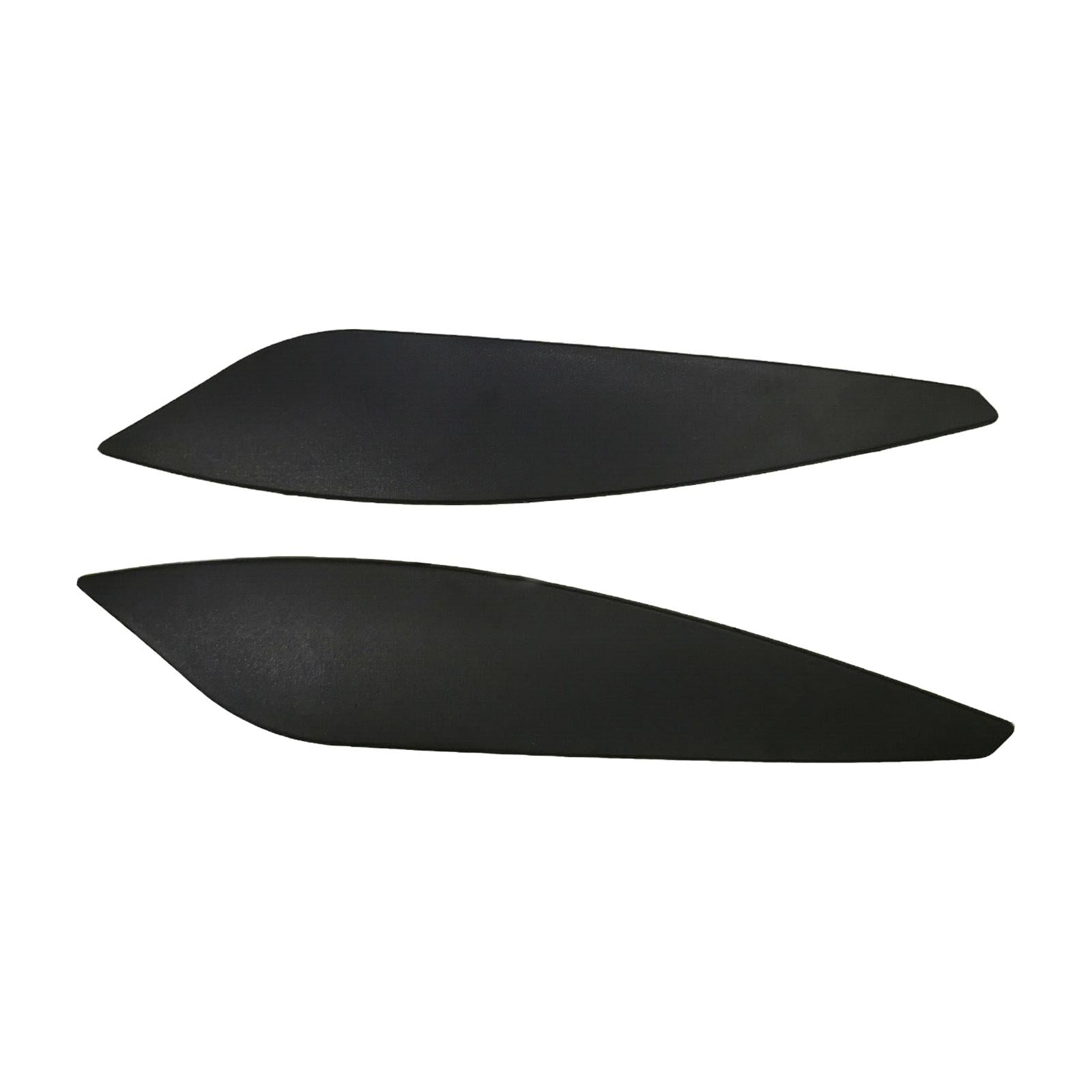 2 Pcs Gas Tank Side Covers Fairing for Yamaha Yzf R6 2003-2005 Black