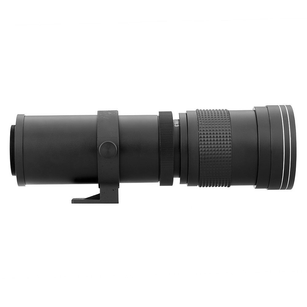 LO-48 420-800mm Telephoto Lens for Canon, Nikon Manual Focus MF Telephoto Lens for Watching Bird, Moon