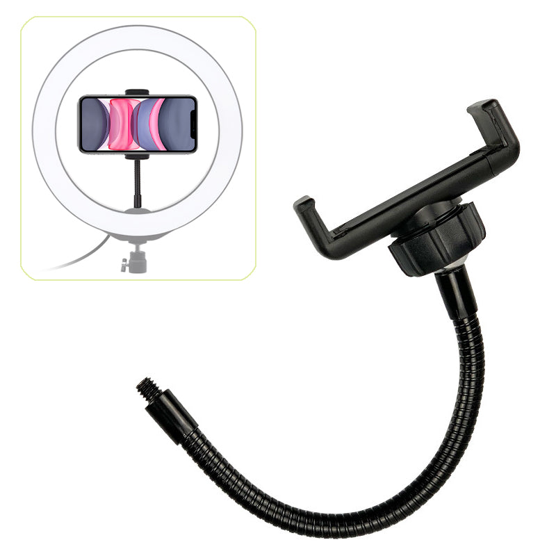 Puluz PU501B Flexible Clip Mount Holder with Clamping Base for iPhone Samsung Huawei, etc. Smart Phones