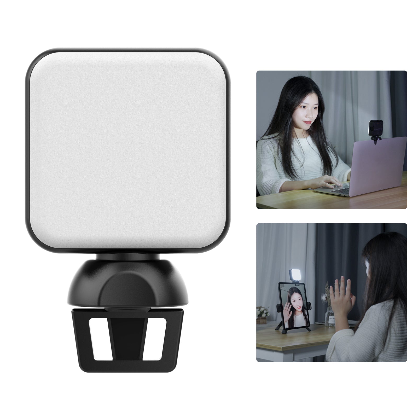 VIJIM CL04 Laptop Selfie LED Video Light Conference Light for Macbook Tablet