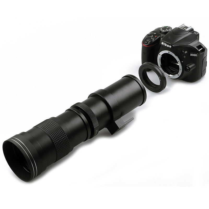 420-800mm F / 8.3-16 Telephoto Lens Camera Zoom Lenses for Canon, Sony, Minolta, Nikon