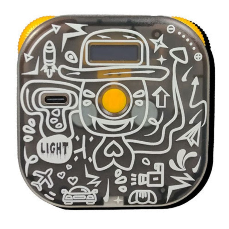 TV-6RGB Portable Mini Cube Light Handheld RGB Pocket Magnetic Fill Light Cell Phone Selfie Light for Photography