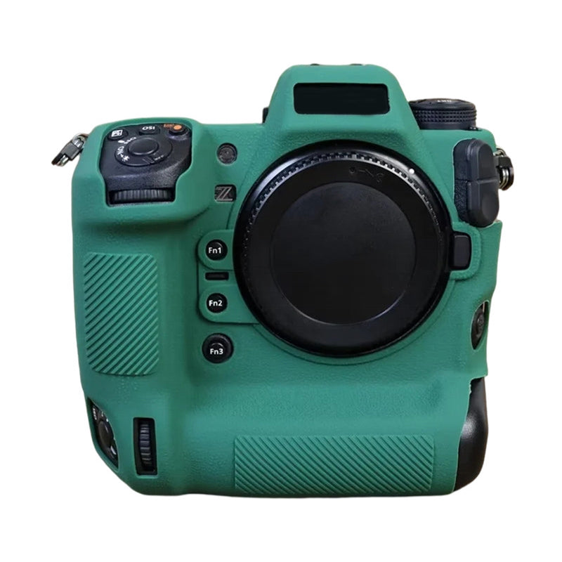 Uniqkart for Nikon Z9 Soft Silicone Anti-scratch Case Camera Protective Sleeve Cover - Army Green