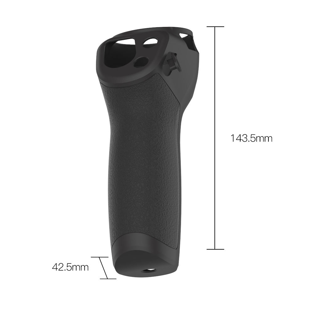 Uniqkart Silicone Handle Sleeve Cover for DJI OSMO Mobile 3 - Black