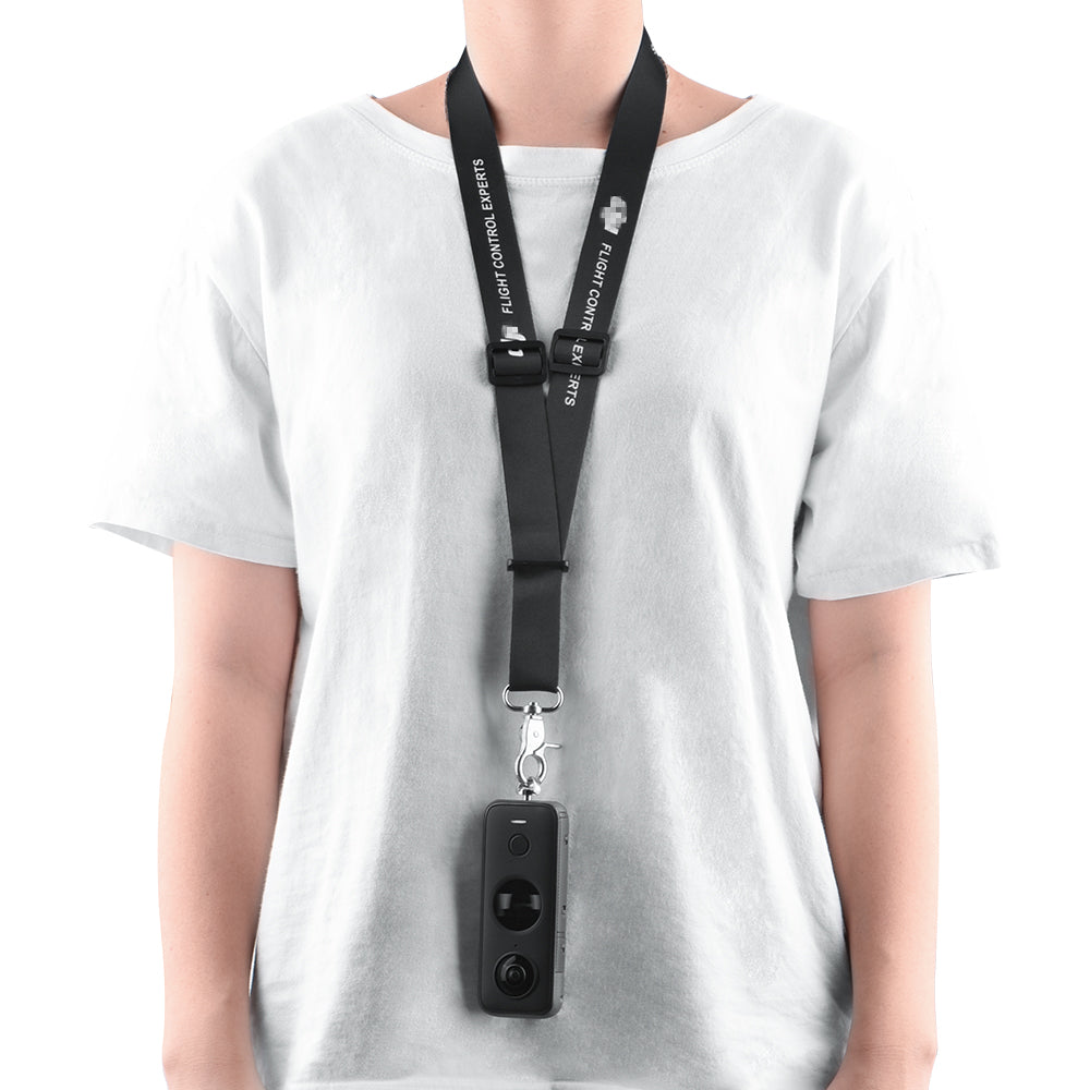 Anti-lost Adjustable Lanyard for Insta360 ONE X / X2 / OSMO Pocket 2 - Black