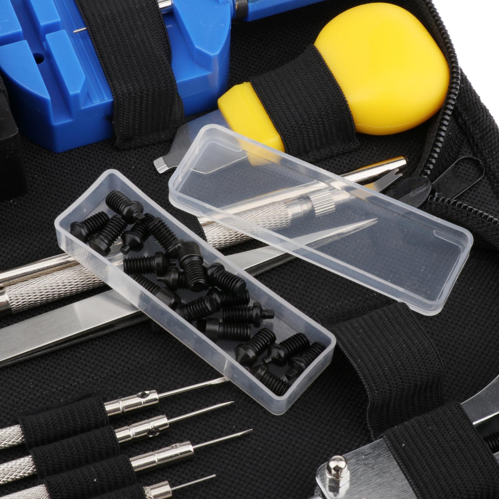 Watch Repair Tools Kit Back Case Opener Screwdriver Case Presser 404pcs