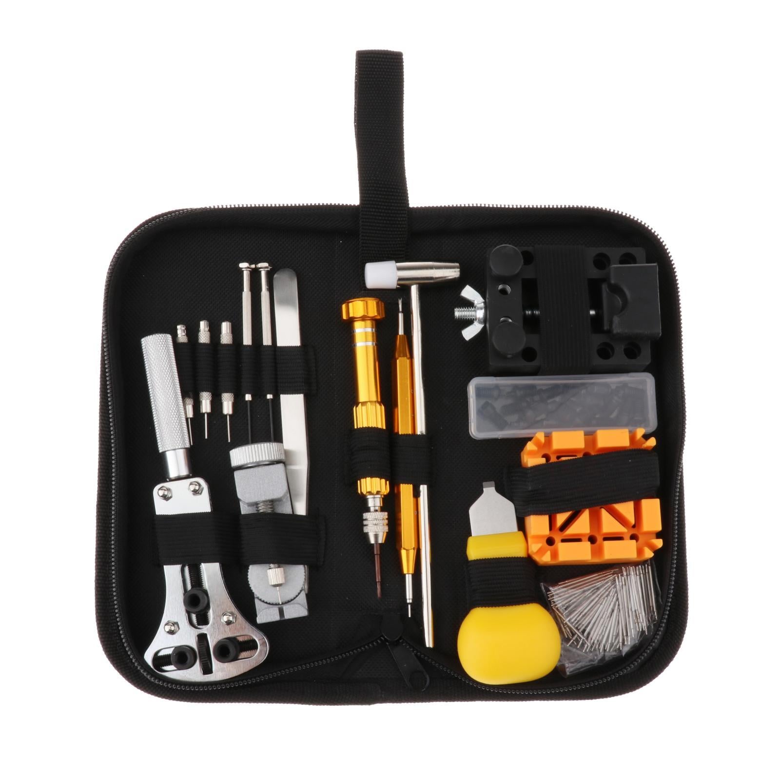 Watch Repair Tools Kit Back Case Opener Screwdriver Case Presser 148pcs