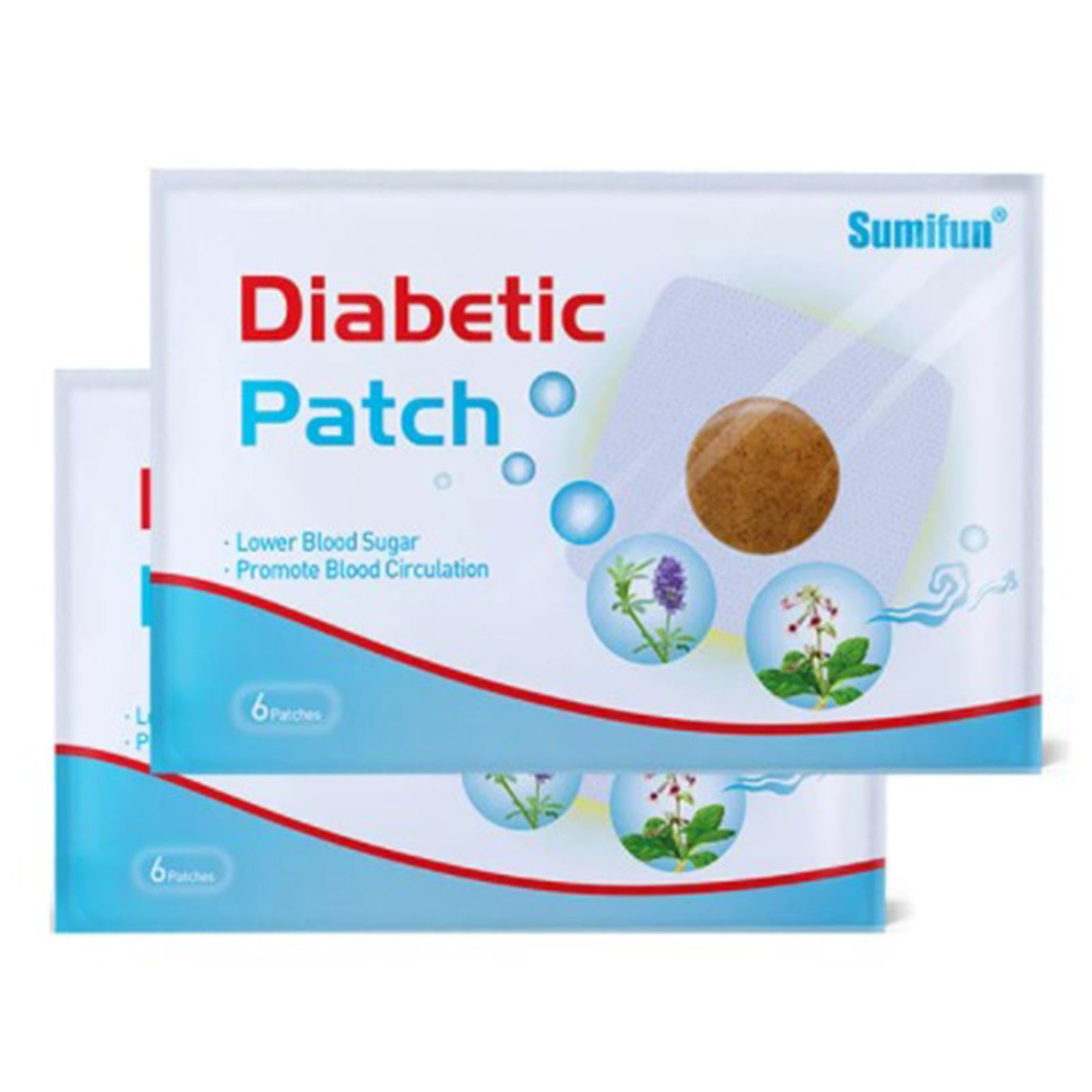 6Pcs Diabetic Patch Stabilize Blood Sugar Balance Glucose Plaster Patch Pads