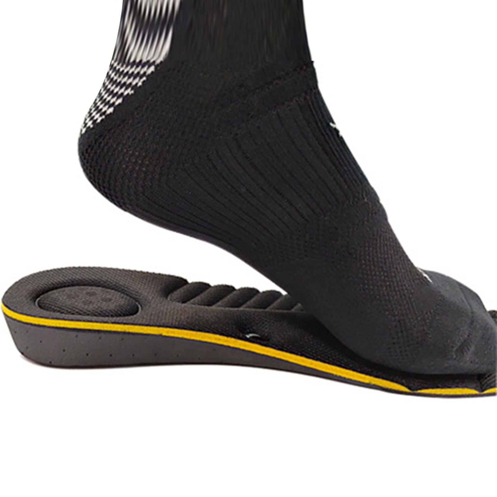 Height Insoles Elastic Comfort Taller Heel Inserts Lifts for Sneaker Men 3cm