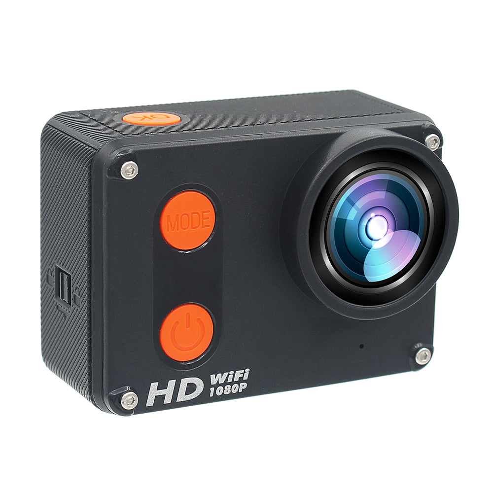 M5000D Waterproof 1080P HD Sports Camera 12M 120 Degree Wide Angle Lens WiFi Action Camera