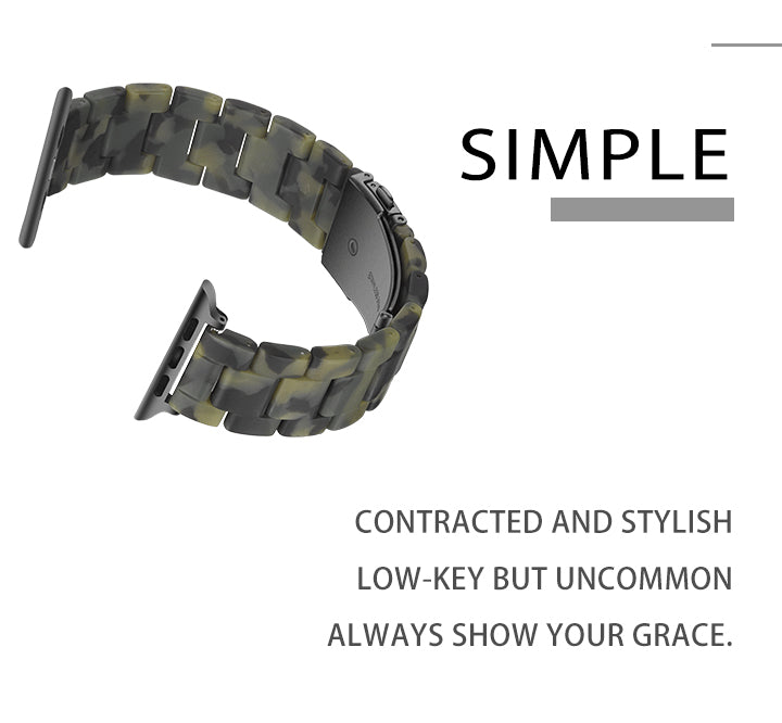 22mm Breathable Resin Watch Band Strap for Huawei Watch GT/Watch 2 Pro/Samsung Gear S3 Frontier/Gear S3 Classic - Camouflage