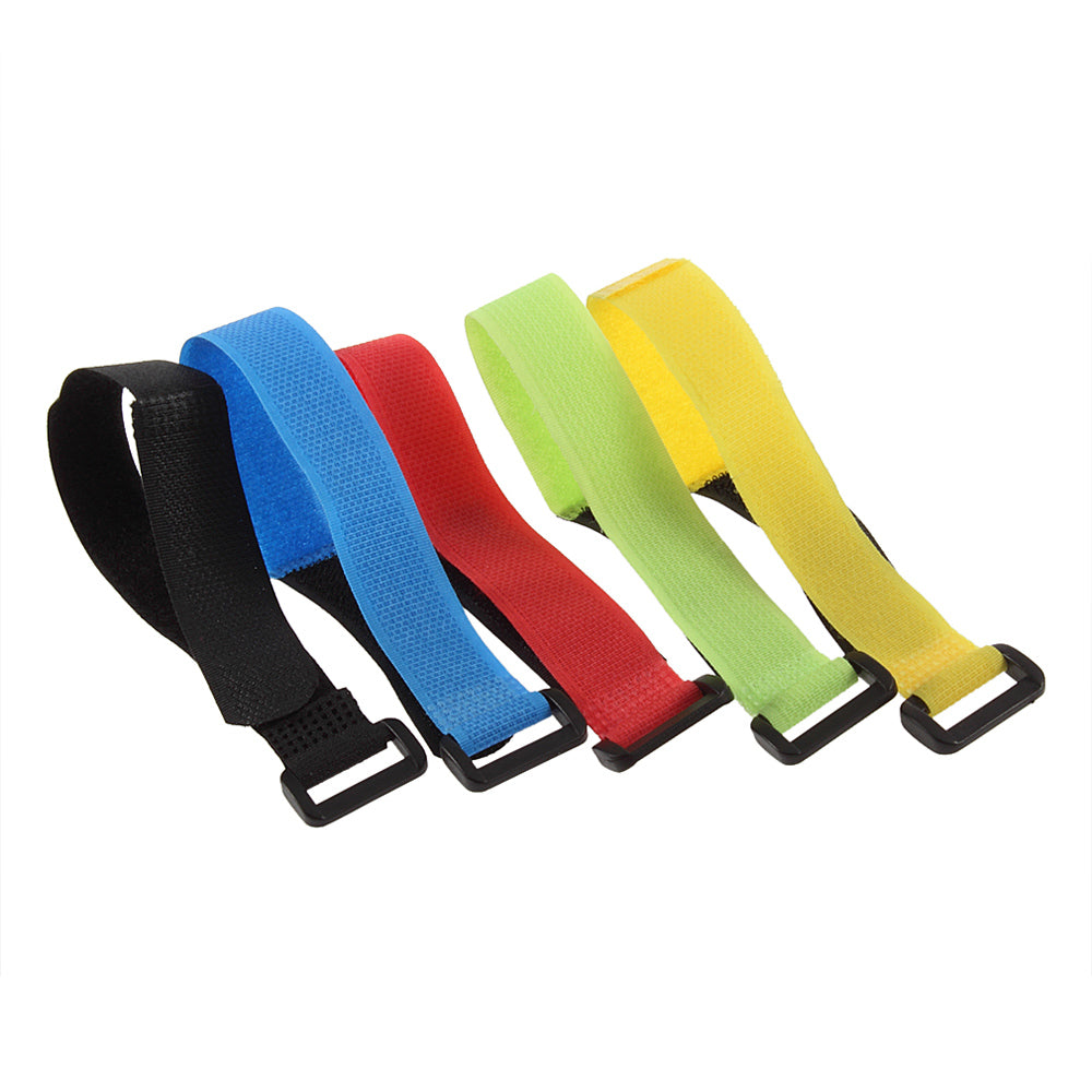 3Pcs  Lithium Battery Pack Straps Holder for RC Plane Car / Boat Model - Yellow