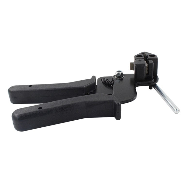 CT-02 Stainless Steel Cable Tie Gun Metal Zip Tie Pliers Fastening Cable Tie Tool - Black