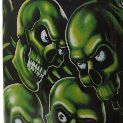 Many Green Skull Heads IMD TPU Skin Shell for Motorola RAZR D3 XT919 XT920