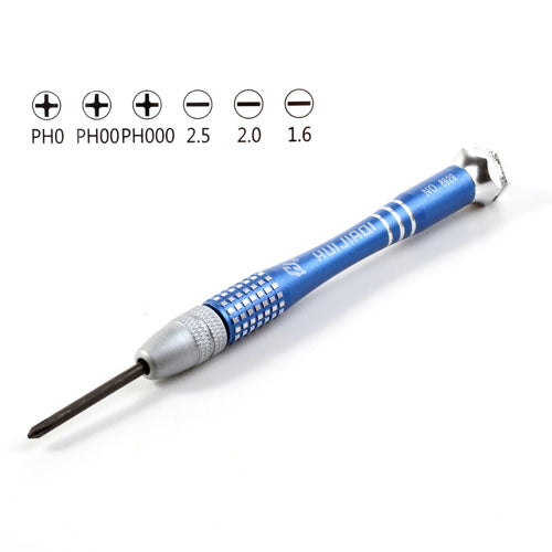 HuiJiaQi 8929 6-in-1 Multi-Purpose High Precision Screw Driver Tool Set for Watch and Glasses