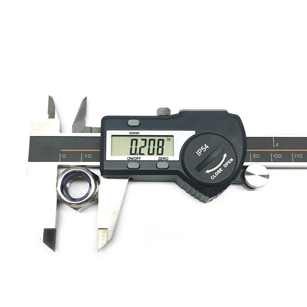 Digital Stainless Steel Caliper mm/inch LCD Display Vernier Caliper IP54  Waterproof - 0-300mm