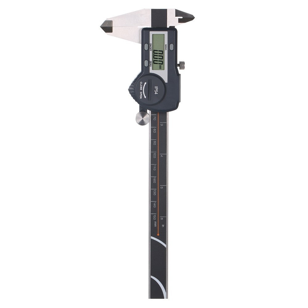 Digital Stainless Steel Caliper mm/inch LCD Display Vernier Caliper IP54  Waterproof - 0-150mm